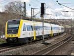 612 111-4 und zwei weitere 612 (Bombardier RegioSwinger) der DB ZugBus Regionalverkehr Alb-Bodensee GmbH (RAB | DB Regio Baden-Württemberg) als RB 3260 von Ulm Hbf nach Aulendorf, weiter als IRE