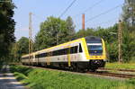 612 137-9 und 612 072-8 als IRE 3258/IRE22480 (Balingen(Württ)/Rottenburg(Neckar)-Stuttgart Hbf) in Kirchentellinsfurt 12.8.20