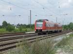 612 524-9 am 25.07.07 bei der Aussfahrt aus Zwickau(Sachs.)Hbf auf seinen Weg nach Gttingen.