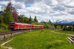 612 002 mit einem weiteren 612 bei Martinszell. 23.5.21