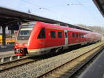612 115 wartete,am 24.Januar 2026,auf Ausfahrt,in Coburg.