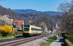 612 103 als RE 3052 (Singen - Basel Bad Bf) bei Schwörstadt 20.3.26