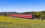 612 482 und 612 096 als RE 3567 (N�rnberg Hbf - Regensburg Hbf) am Esig Hiltersdorf 30.4.26