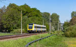 612 105 als RE 3211 (Villingen - Sigmaringen) bei Donaueschingen 24.5.26