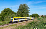 612 051 und 612 122 als RE 3043 (Erzingen(Baden) - Friedrichshafen Stadt) bei Birnau 29.5.26