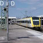 KBS 730 Basel-Waldshut-Schaffhausen-Singen: 612 109/609, RE3 3061 Basel Bad. Bf.-Friedrichshafen Hafen, Basel Bad. Bf., 2. April 2026.