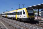 KBS 730 Basel-Waldshut-Schaffhausen-Singen: 612 067/567, RE3 3054 Singen-Basel, Rheinfelden (Baden), 9. April 2026.