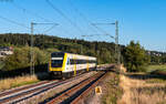 612 052 als RE 3224 (Ulm Hbf - Villingen) bei Marbach 28.7.26