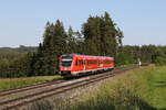 612 153 auf dem Weg nach Marktredwitz am 19. Juni 2026 bei Pechbrunn.