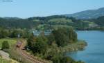 612 089-3 als RE 95956 ( Geltendorf-Lindau Hbf) am Alpsee 30.8.09