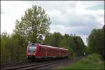 612 655 ist als RE nach Hof Hbf unterwegs. (22.05.2010)