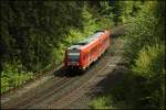 612 057/557 ist als RE nach Hof Hbf unterwegs. (23.05.2010)