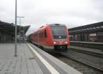Hier 612 112 und 612 628 als IRE1 von Nrnberg Hbf. nach Dresden Hbf., bei der Ausfahrt am 18.8.2010 aus Hof Hbf.
