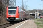 612 142 mit RE 12 in Kln West am 19.03.11