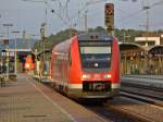 612 005 kommt als Lz am 22.08.2011 nach Kaiserslautern Hbf