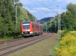 612 122 ist als RB Kaiserslautern - Kusel am 19.09.2011 bei Landstuhl