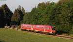 612 074-5 als RE 57594 (Mnchen Hbf-Kempten(Allgu)Hbf) bei Gnzach 17.6.12