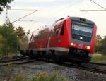 612 670 DB bei Redwitz am 16.08.2012.