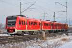 612 485 DB bei Trieb am 06.12.2012.