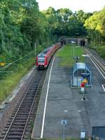 612 641+123 als RE 20644 aus Frankfurt nach Saarbrcken als Umleiter in Merchweiler