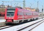 612 536 fhrt von Gttingen nach Zwickau (Sachs) Hbf, hier bei der Einfahrt in Werdau. 16.03.2013