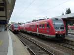 612 482 und 612 471 stehen hier am 23.Juni 2013 im Nürberger Hbf.