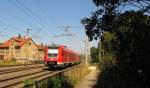 DB 612 674 Lz Richtung Erfurt, am 06.09.2013 in Erfurt Bischleben.