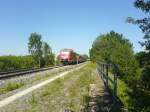 BR 612 als Chemnitz-Leipzig-Express (CLEX) kurz vor Narsdorf