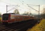 612 471 DB Regio bei Staffelstein am 26.11.2013.