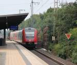 Nachschuss auf eine Doppeleinheit BR612 (hinten 612 518) mit dem Ziel Hannover Hbf. Aufgenommen am 07.09.2013 in Hannover Bismarckstr.