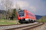 BR612 558 DB REGIO - TRIEBLINGS 12.04.2014