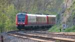 612 023 auf dem Weg nach Glauchau kurz vor der Durchfahrt unter der Saaletalbrücke zwischen Jena-Göschwitz und Neue Schenke.