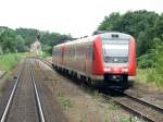 612 511 und 512 nach Halle Saale Hbf am 04.08.2014 in Wallwitz