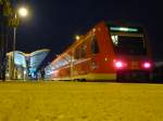 612 132 stand hier am 03.09.2014 als RE Dresden-Hof in seinem Endbahnhof.