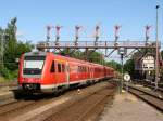 Die 612 018 im Bf. Bad Harzburg - 17-06-2011