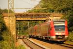 612 560 DB Regio in Michelau am 27.07.2011.