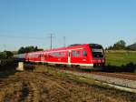 DB Regio 612 143 + 612 xxx am 03.08.15 im Allgäu 