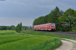 612 064 als RE5290 von Cheb nach Nürnberg Hbf bei Waldershof, 23.05.2015