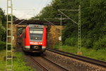 612 615 DB Regio bei Michelau in Oberfranken am 13.06.2016. (Bahnsteigbild)