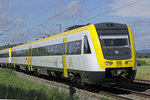 DB Regio Alb-Bodensee 612  506 als 4-fach Traktion mit Fahrtziel Norddeich Mole am 29.06. 16  10:49 nördlich von Salzderhelden am BÜ75,1                             