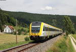 612 127-0 und 612 128-8 als RE 3210 (Ulm Hbf-Donaueschingen) bei Hausen im Tal 21.6.18