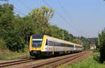 612 106-4 und 612 142-9 als IRE 3256/IRE22478 (Balingen(Württ)/Rottenburg(Neckar)-Stuttgart Hbf) bei Wannweil 12.8.20