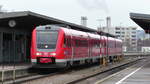 DB 612 011 erreicht am 05.12.2020 Kempten im Allgäu.