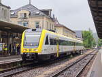 612 508 als RE 55 nach Um Hauptbahnhof am 13.