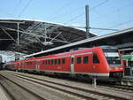 612 645 wartet am 20.04.2022 um 16:31 Uhr in Erfurt HBF auf die Abfahrt nach Würzburg.