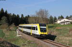 612 131-2 als RE 22300 (Villingen(Schwarzw)-Rottweil) bei Zollhaus 20.4.18