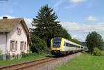 612 052-0 und 612 106-4 als IRE 3046 (Ulm Hbf-Basel Bad Bf) bei Espasingen 21.8.19