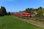 Als Nachfolger der Alex-Züge kommen auf der Allgäubahn nun die Triebwagen der Baureihe 612 zum Einsatz.