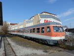 DB 614 005-7 am 21.02.2018 im DB Museum Nürnberg.