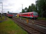 VT614 und VT628 in Soltau (17.5.08)